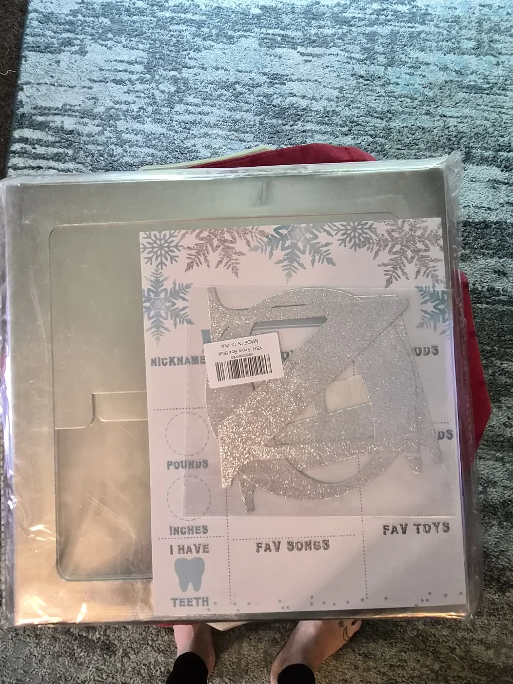 Blue & Silver Winter ONEderland BABY Party Decorations - Home Party Supplies